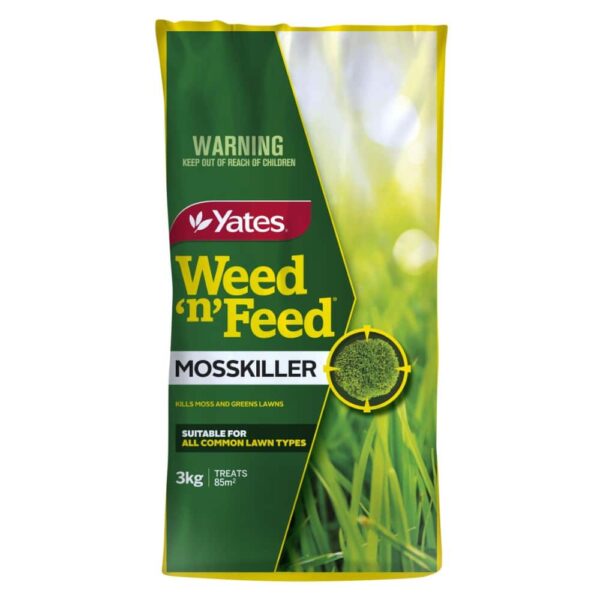 Weed 'n' Feed Mosskiller & Fertiliser 3KG